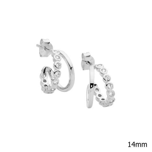 Split Hoop Earrings