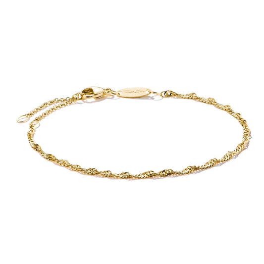 Charm Bracelet Singapore Design Gold