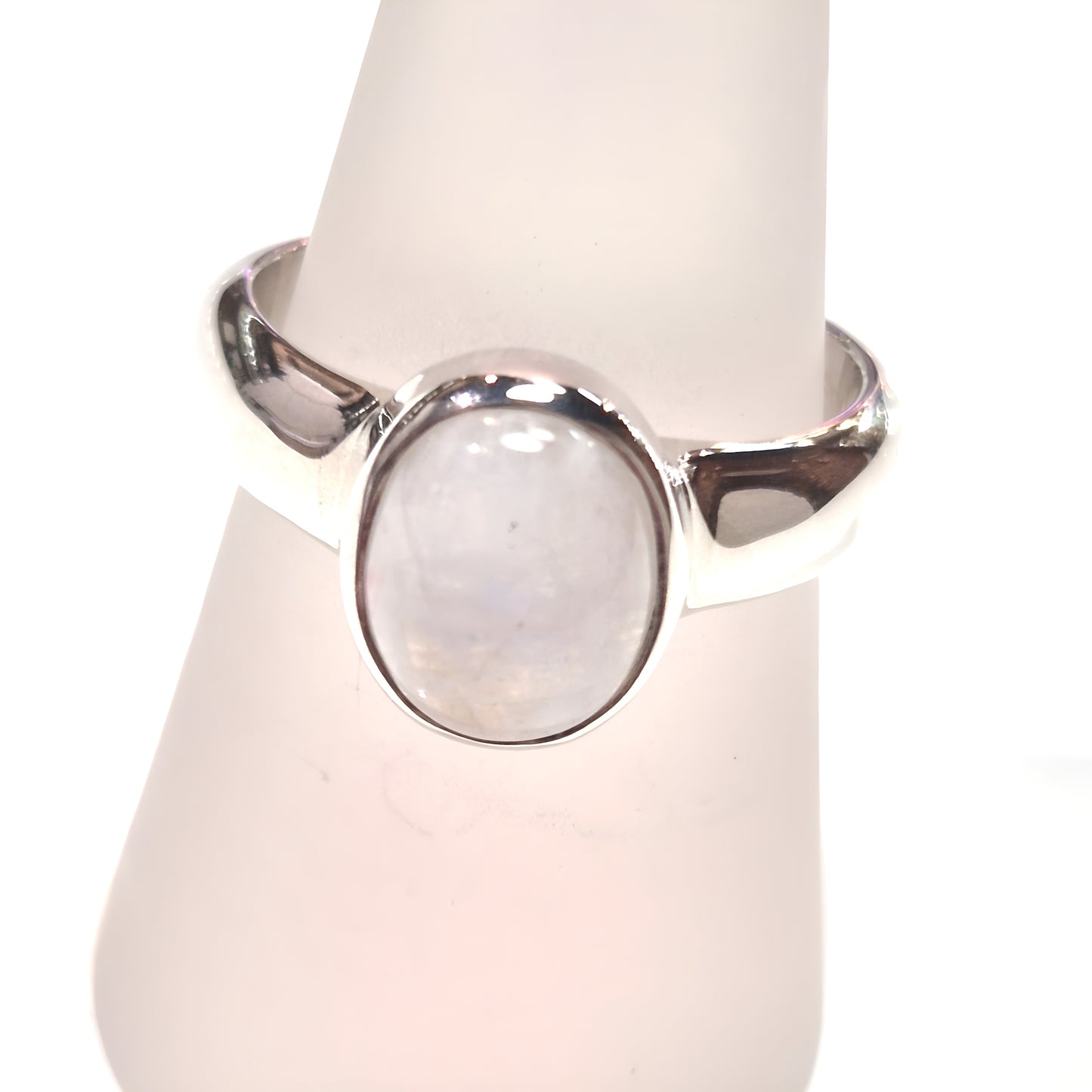 Petite Oval Moonstone Ring