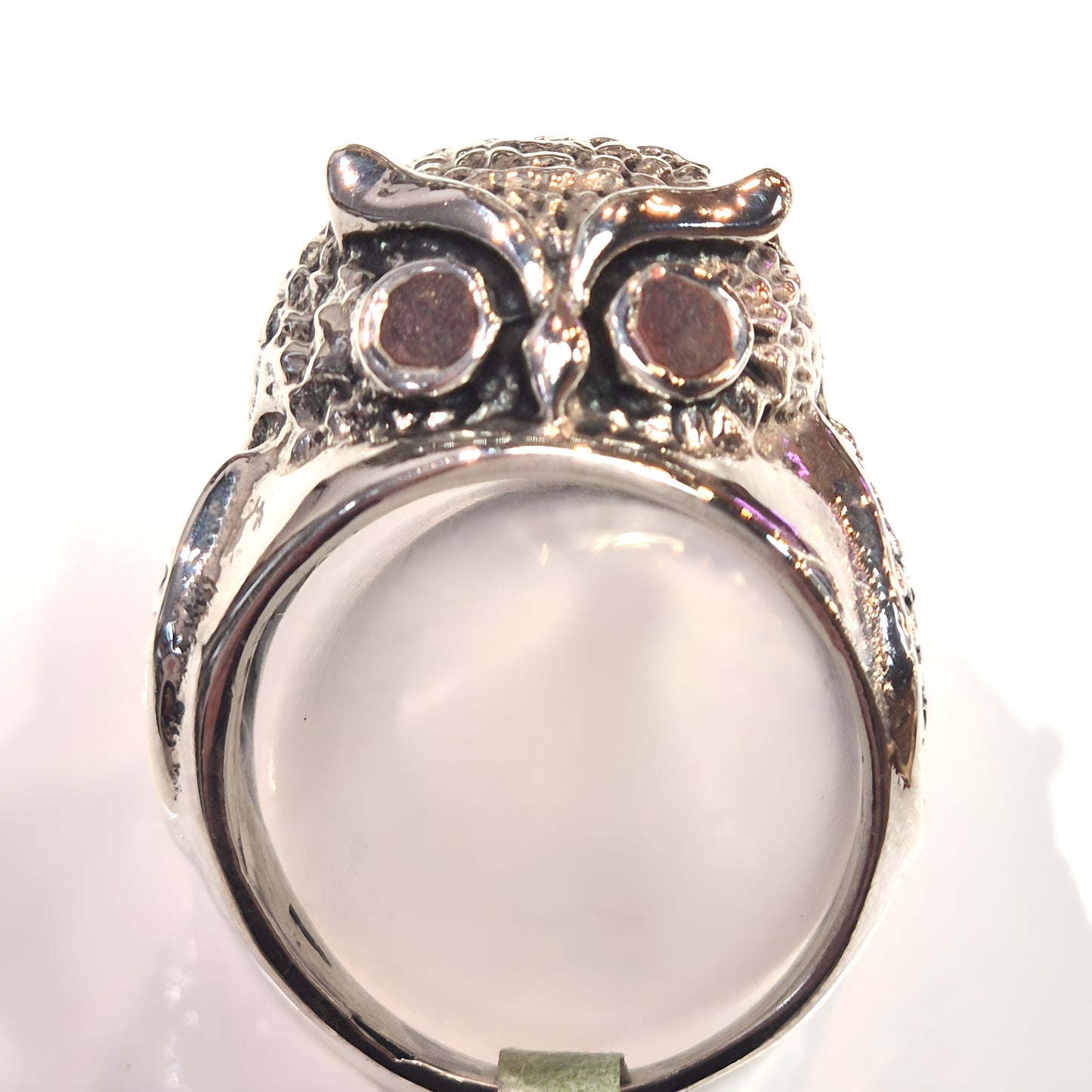 Sterling Silver Owl Ring