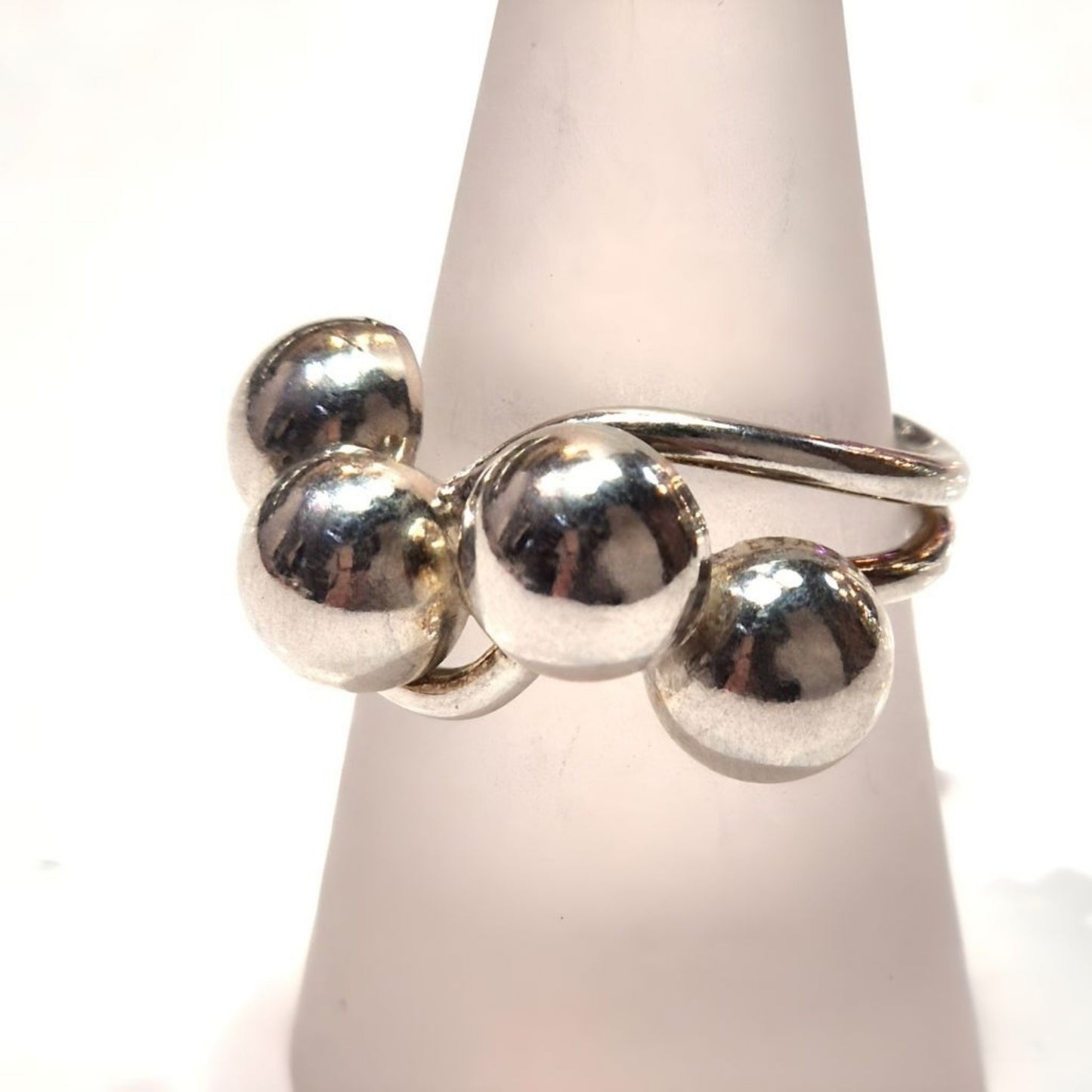 Sterling Silver Orbit Ring