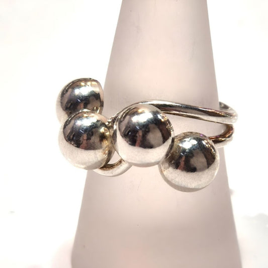 Sterling Silver Orbit Ring