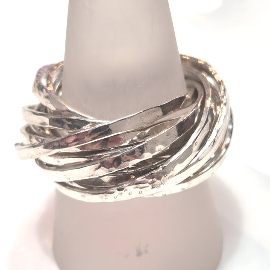 Sterling Silver Russian Wedder Ring