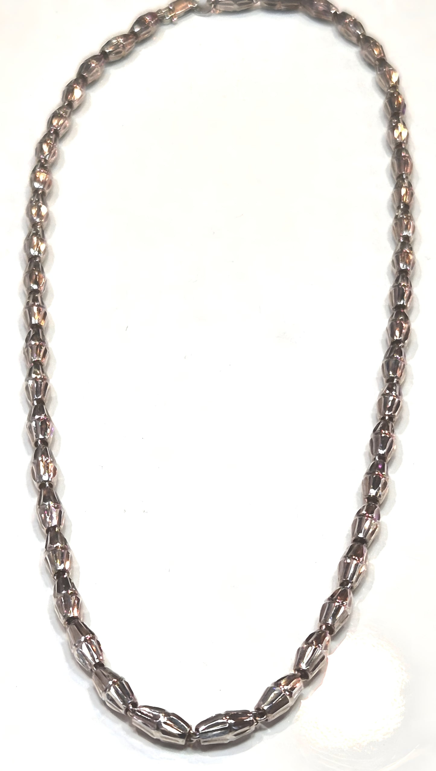 Estate Tapered Barrel Bead Necklace