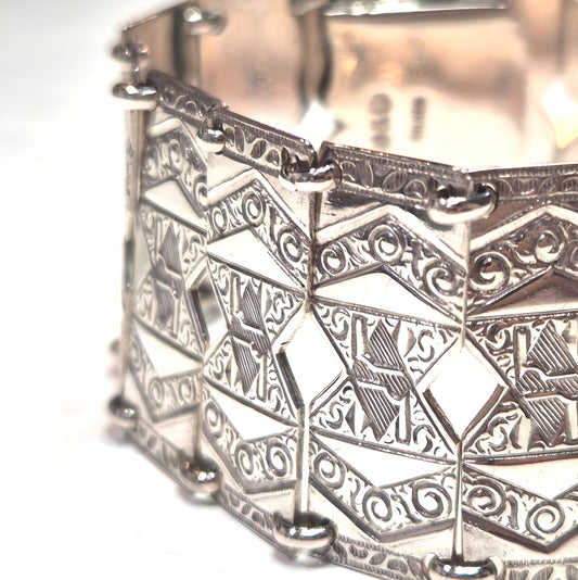 Estate Silver Link Bracelet