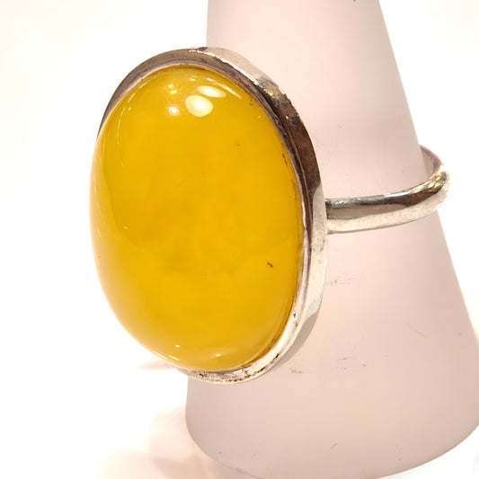 Baltic Honey Amber Ring