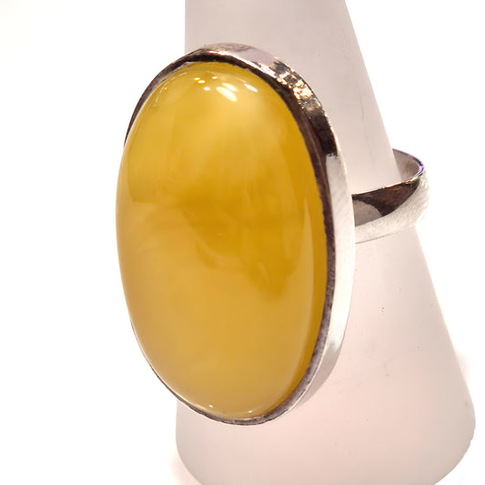 Baltic Butterscotch Amber Ring