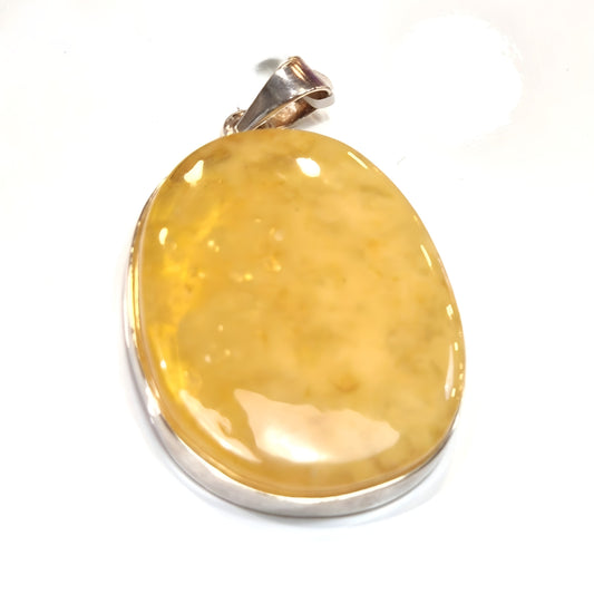 Golden Cloud Butterscotch Amber Pendant