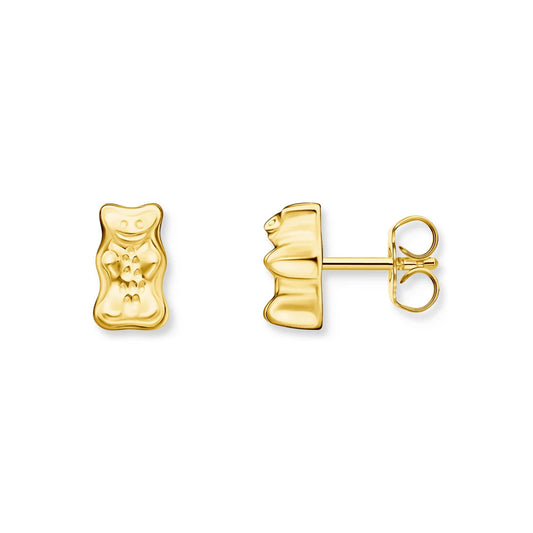 Ear Studs w/ Gold Haribo Goldbear