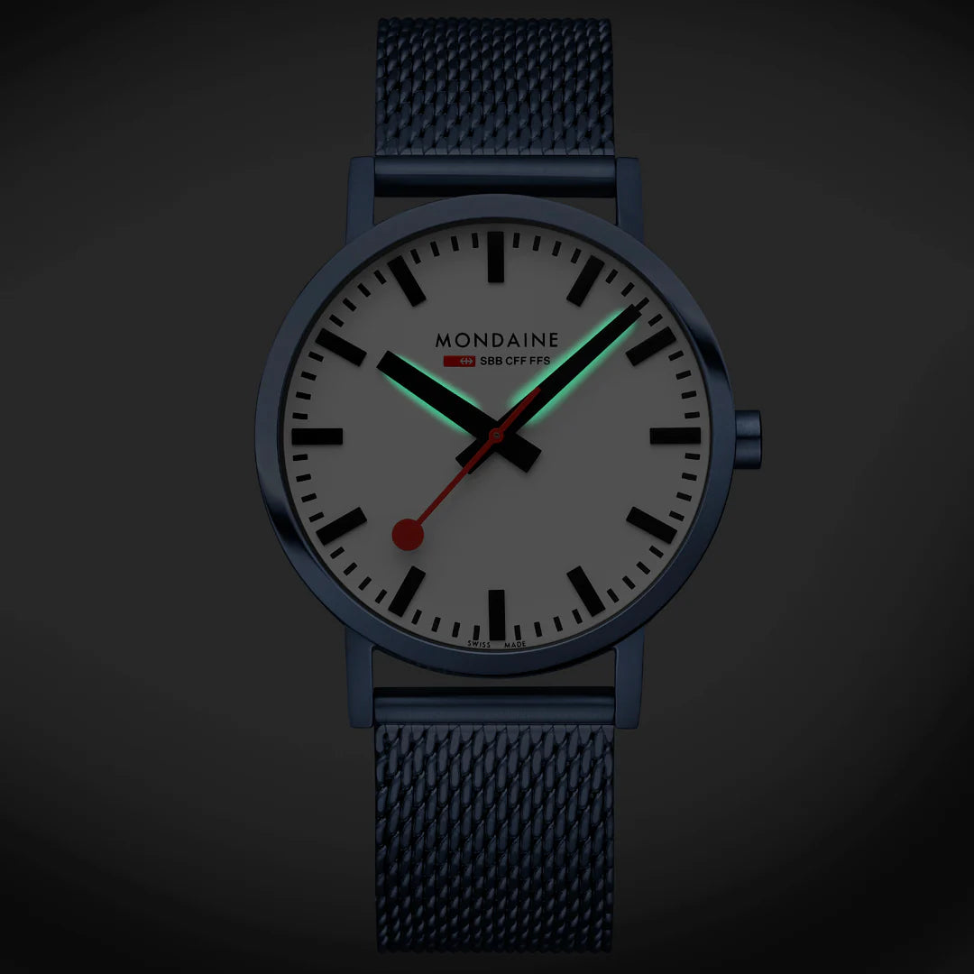 MONDAINE CLASSIC MESH
BLUE, 40MM