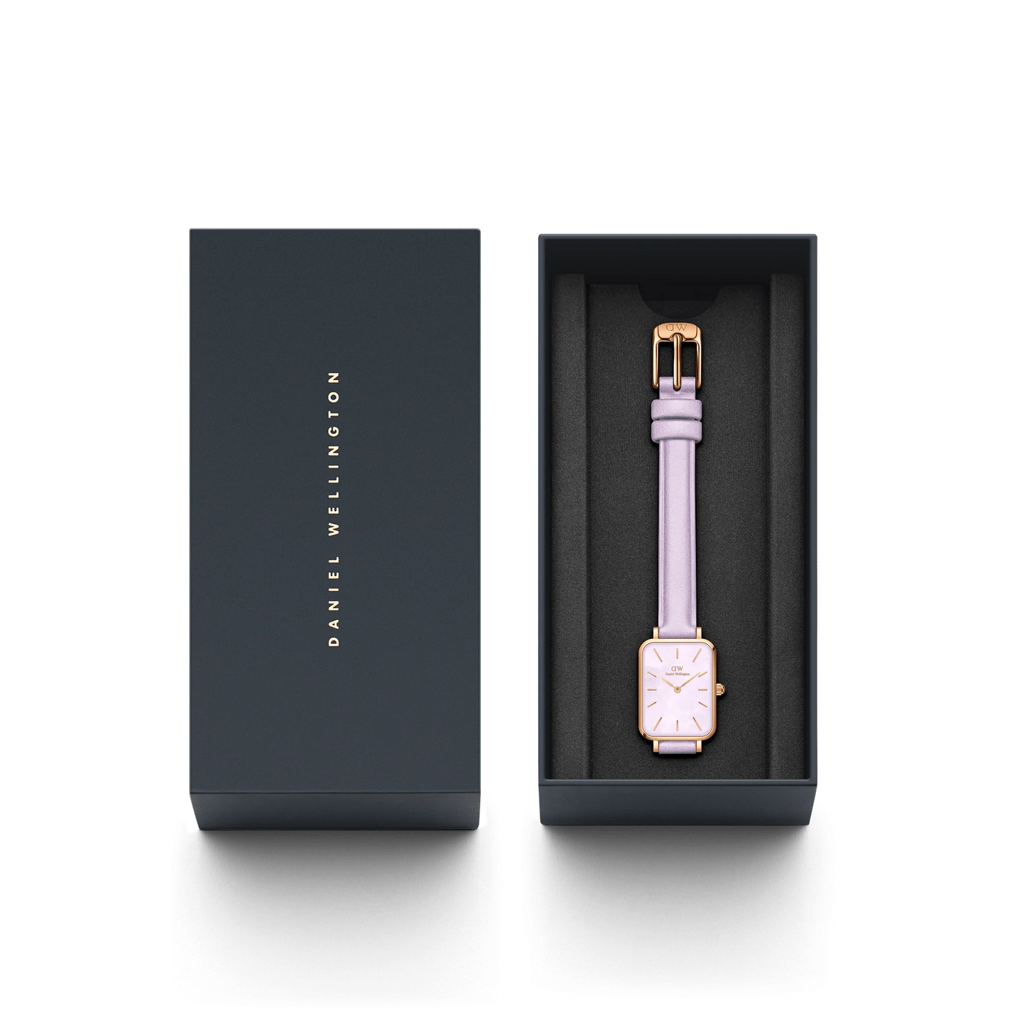 Quadro Purple Leather RG Purple MOP