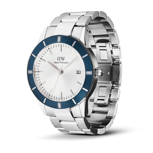 Iconic Paradigma Link Blue Bezel Silver