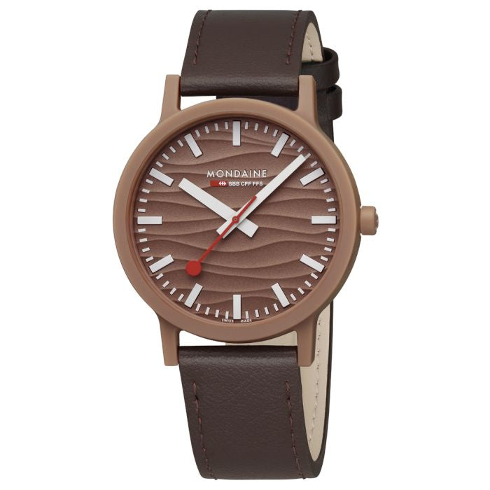 MONDAINE ESSENCE MOCHA MOUSSE WRISTWATCH 41mm LIMITED EDITION (1/300)