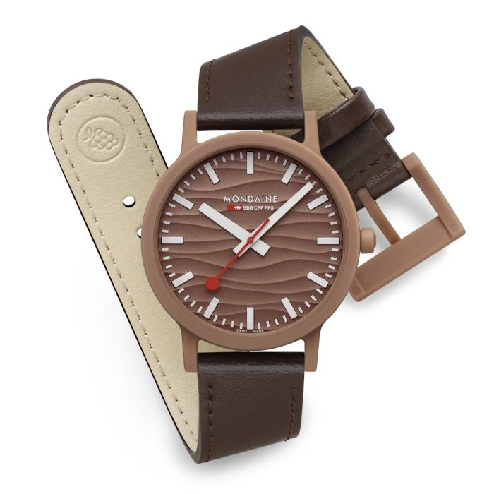 MONDAINE ESSENCE MOCHA MOUSSE WRISTWATCH 41mm LIMITED EDITION (1/300)