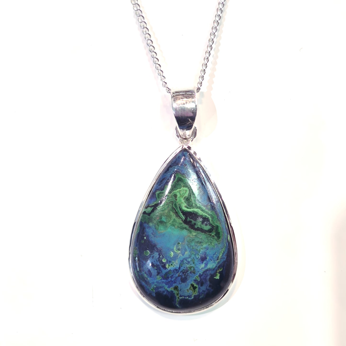 Azurite-Malachite Pendant