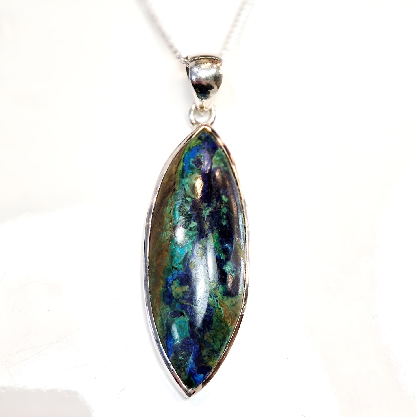 Azurite-Malachite Pendant