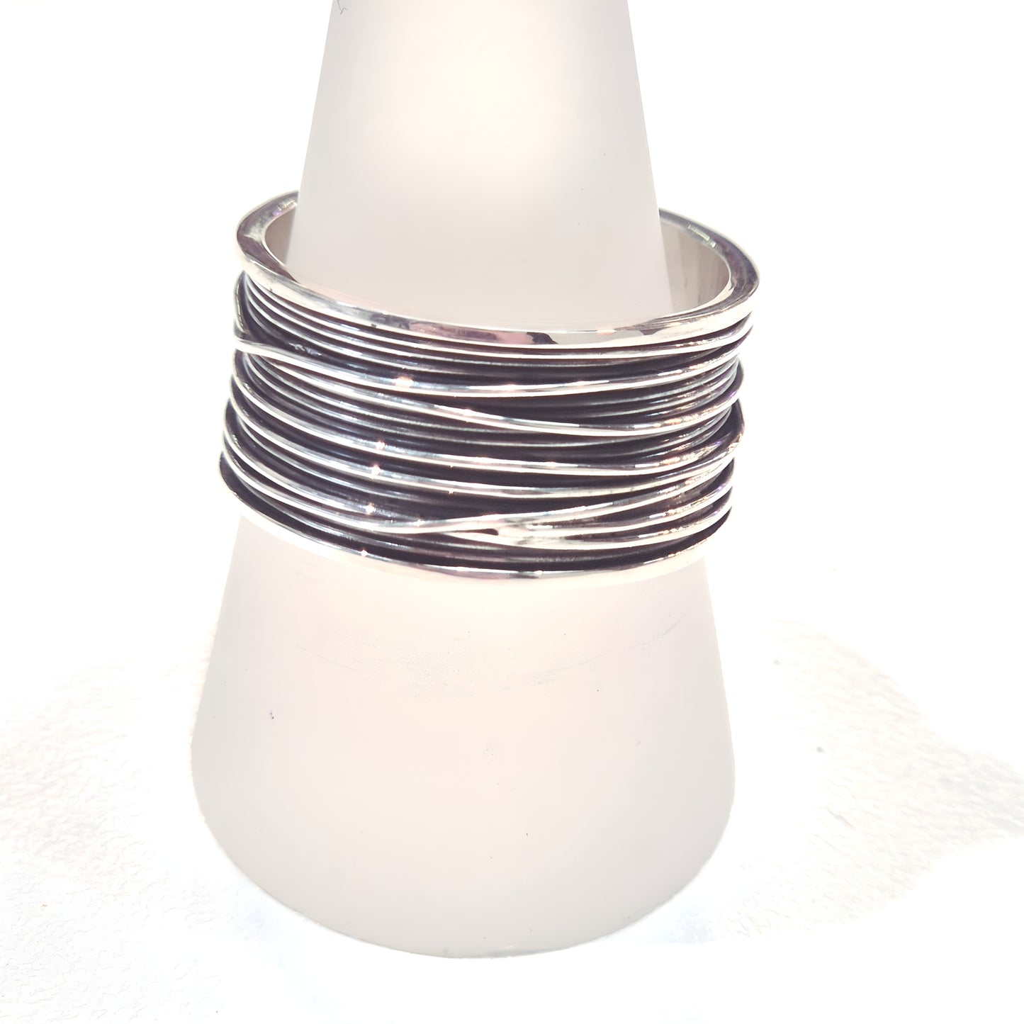 Multi-Wrap Sterling Silver Band