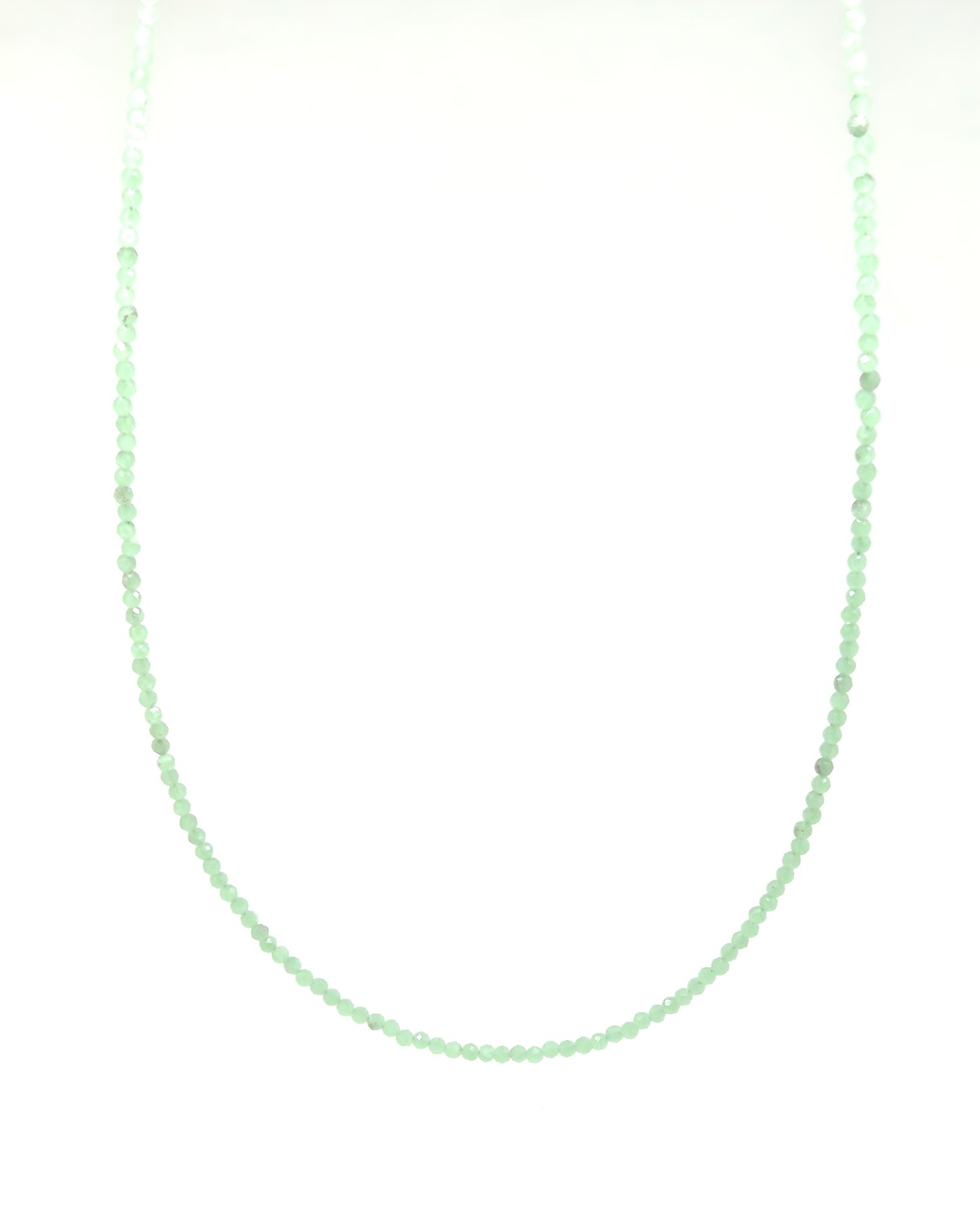 Prehnite Beaded Necklace