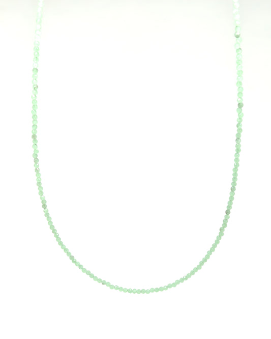 Prehnite Beaded Necklace