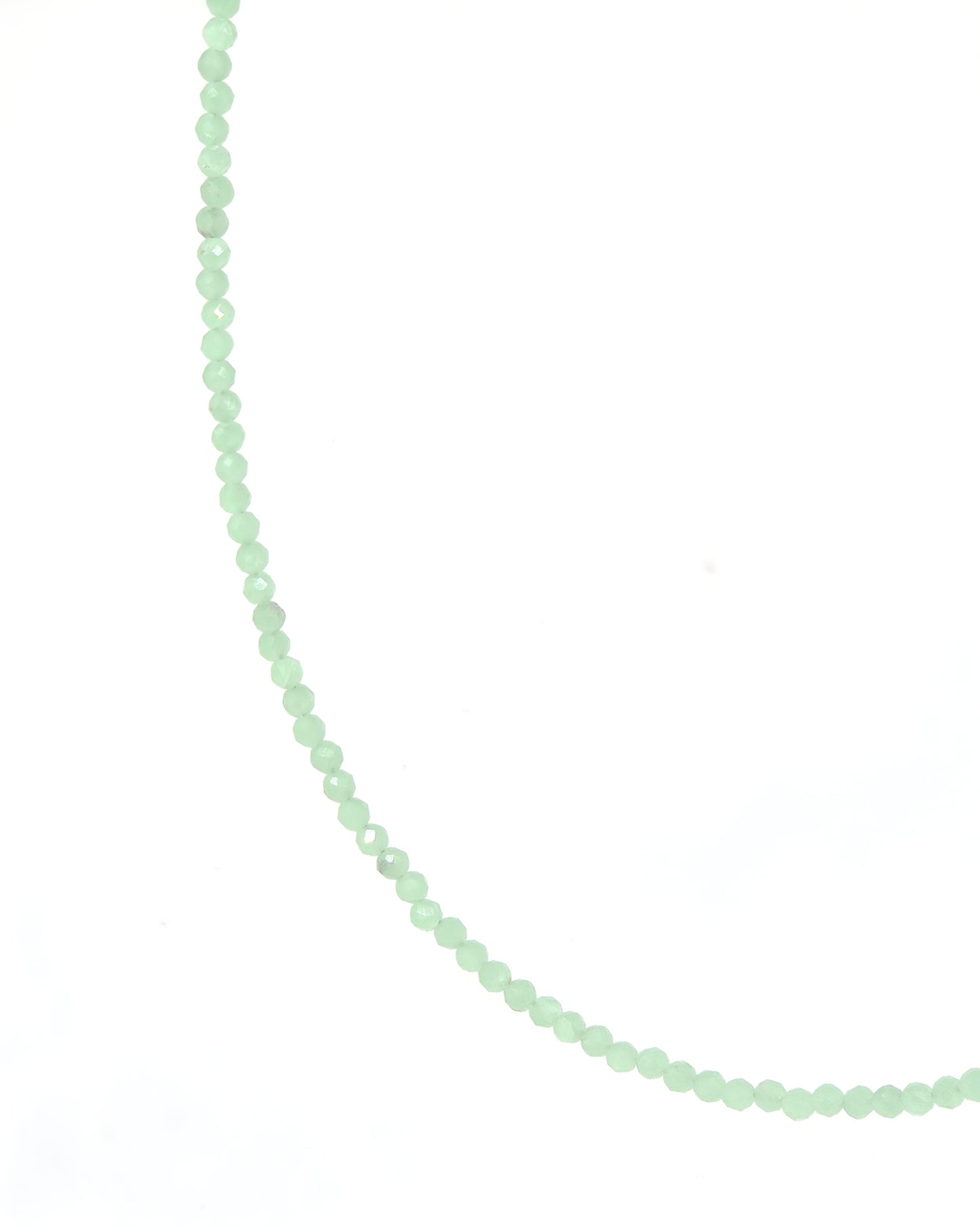 Prehnite Beaded Necklace