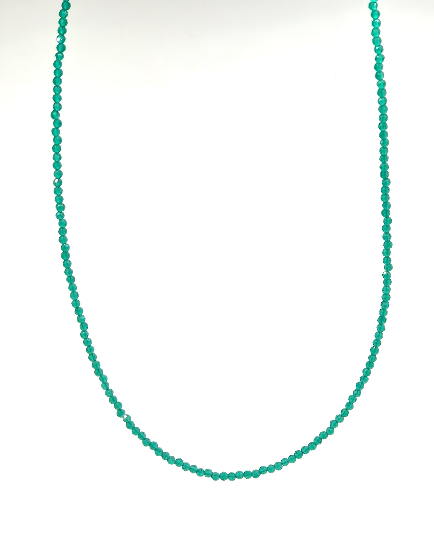 Emerald Beaded Necklace