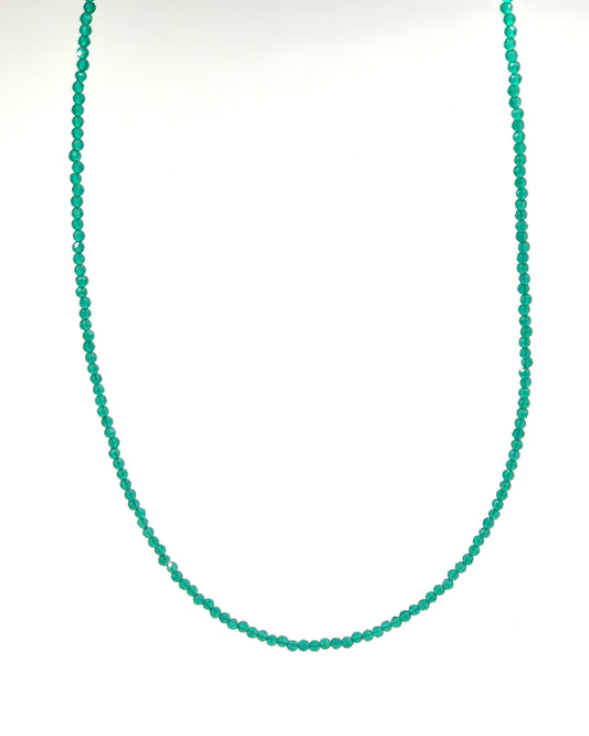 Emerald Beaded Necklace
