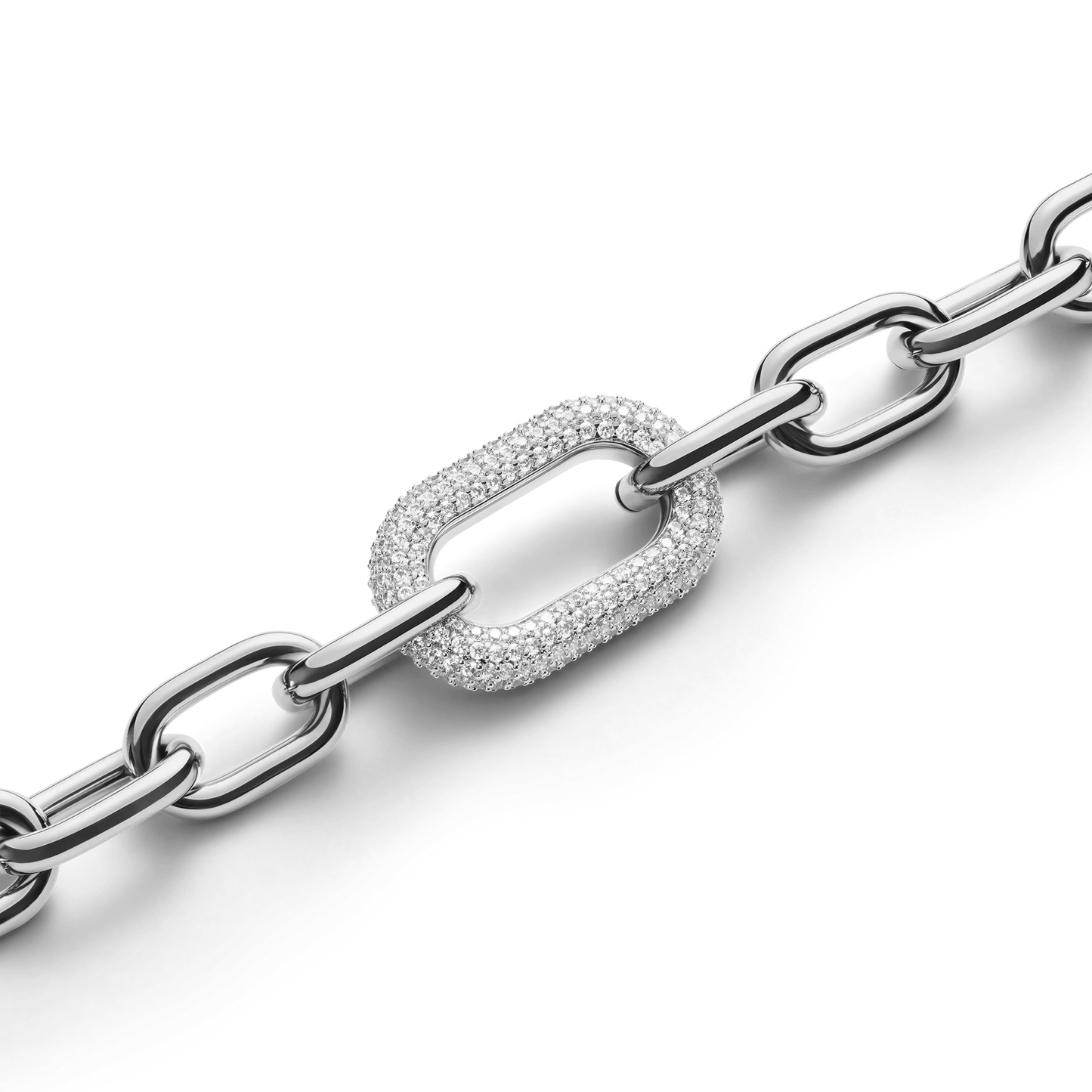 Daniel Wellington: Crystal Link Necklace 45cm