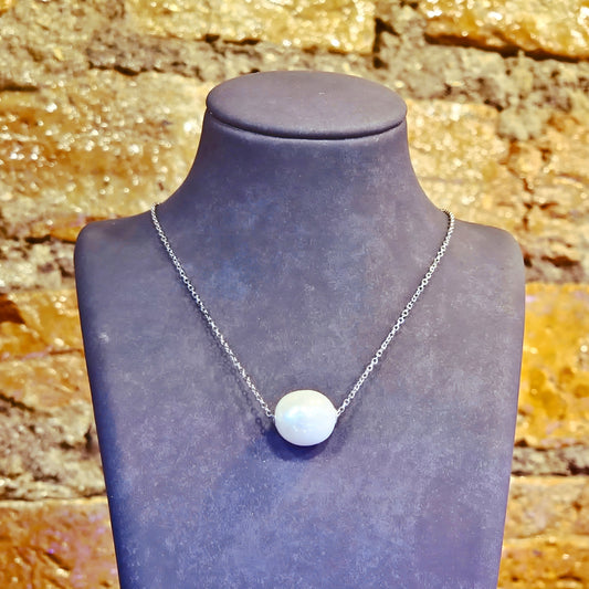 Floating Freshwater Pearl Necklace