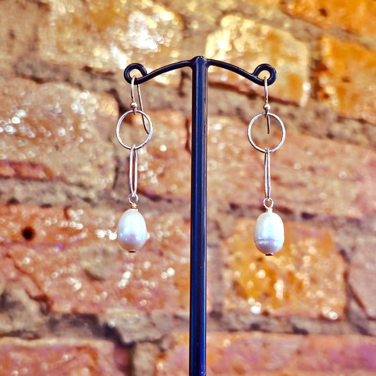 Freshwater Pearl Drop Earrings