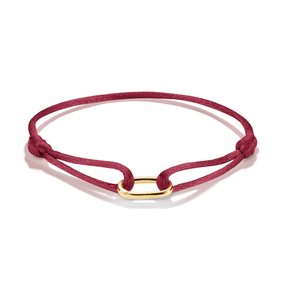 Connect Textile Bracelet Red