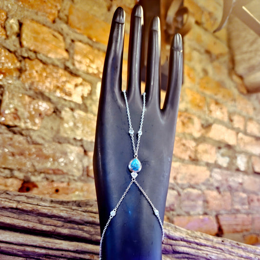 Bohemian Bracelet w/ Turq. Stone
