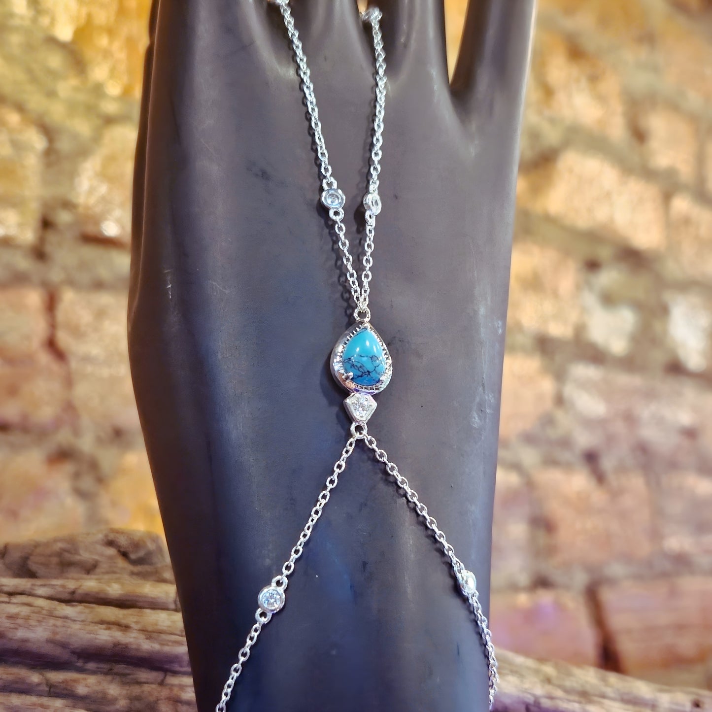 Bohemian Bracelet w/ Turq. Stone