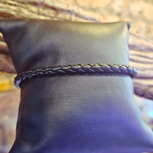 Leather Bracelet Black
