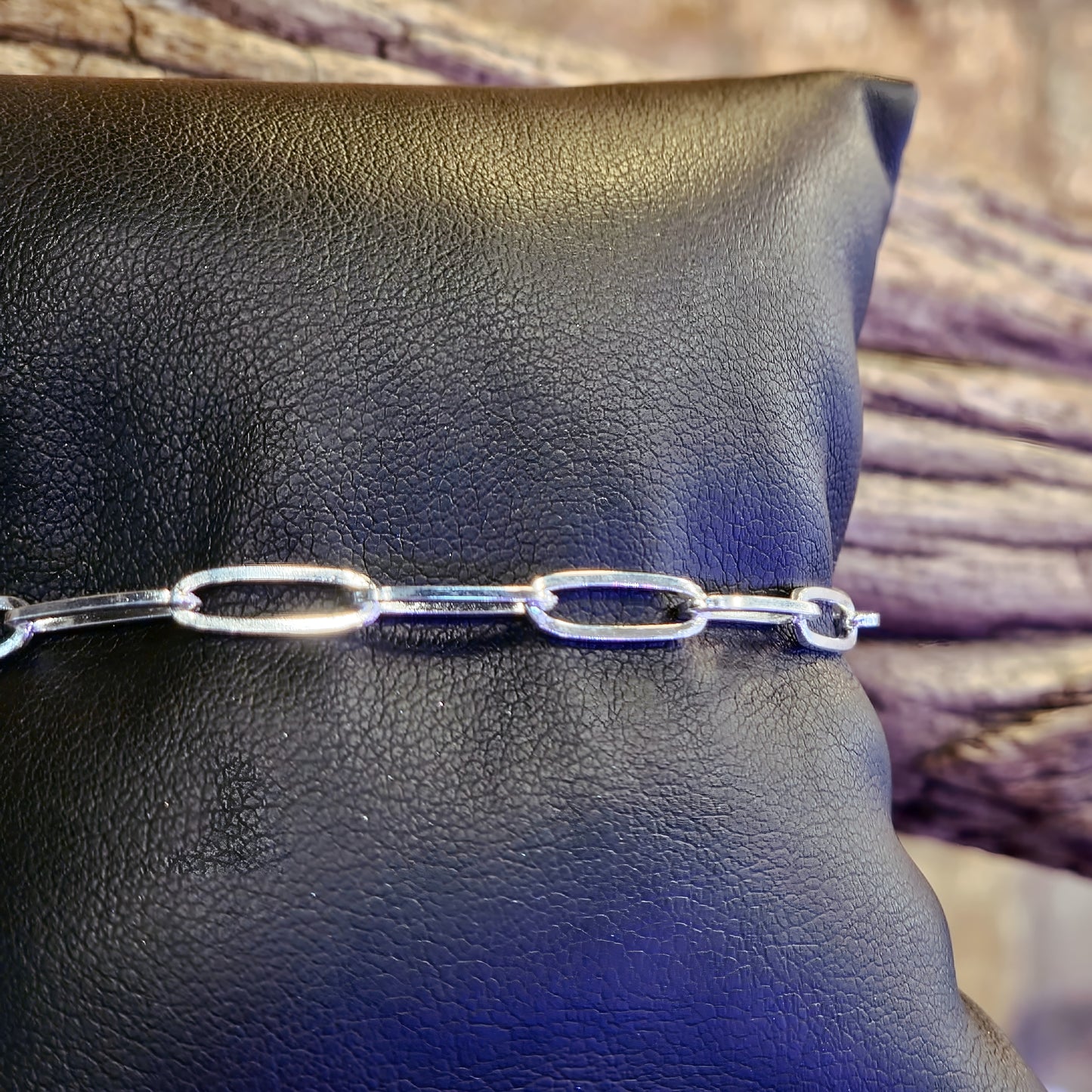 Charm Bracelet w/ Cold Enamel Silver