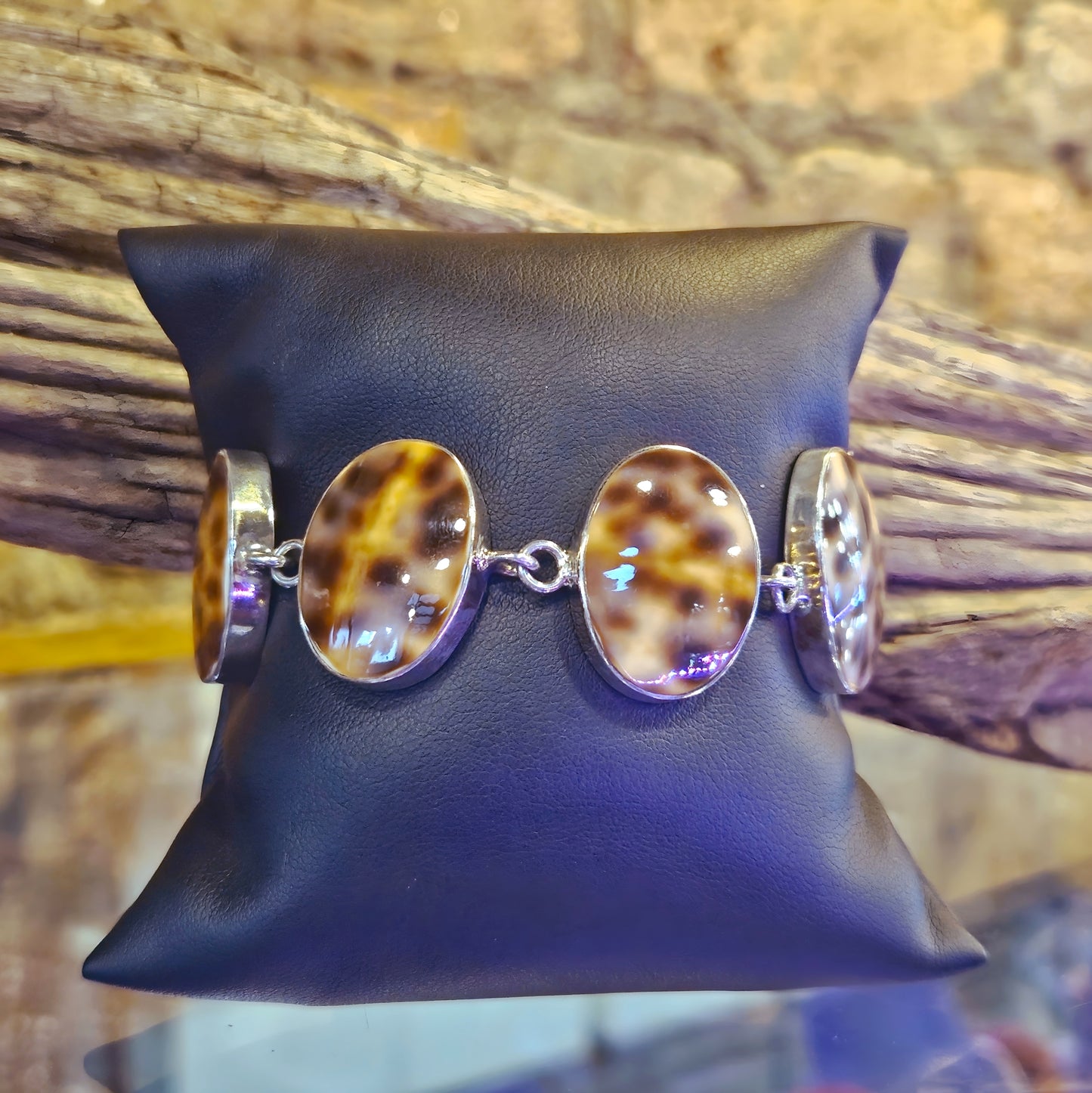 Leopard Shell Bracelet