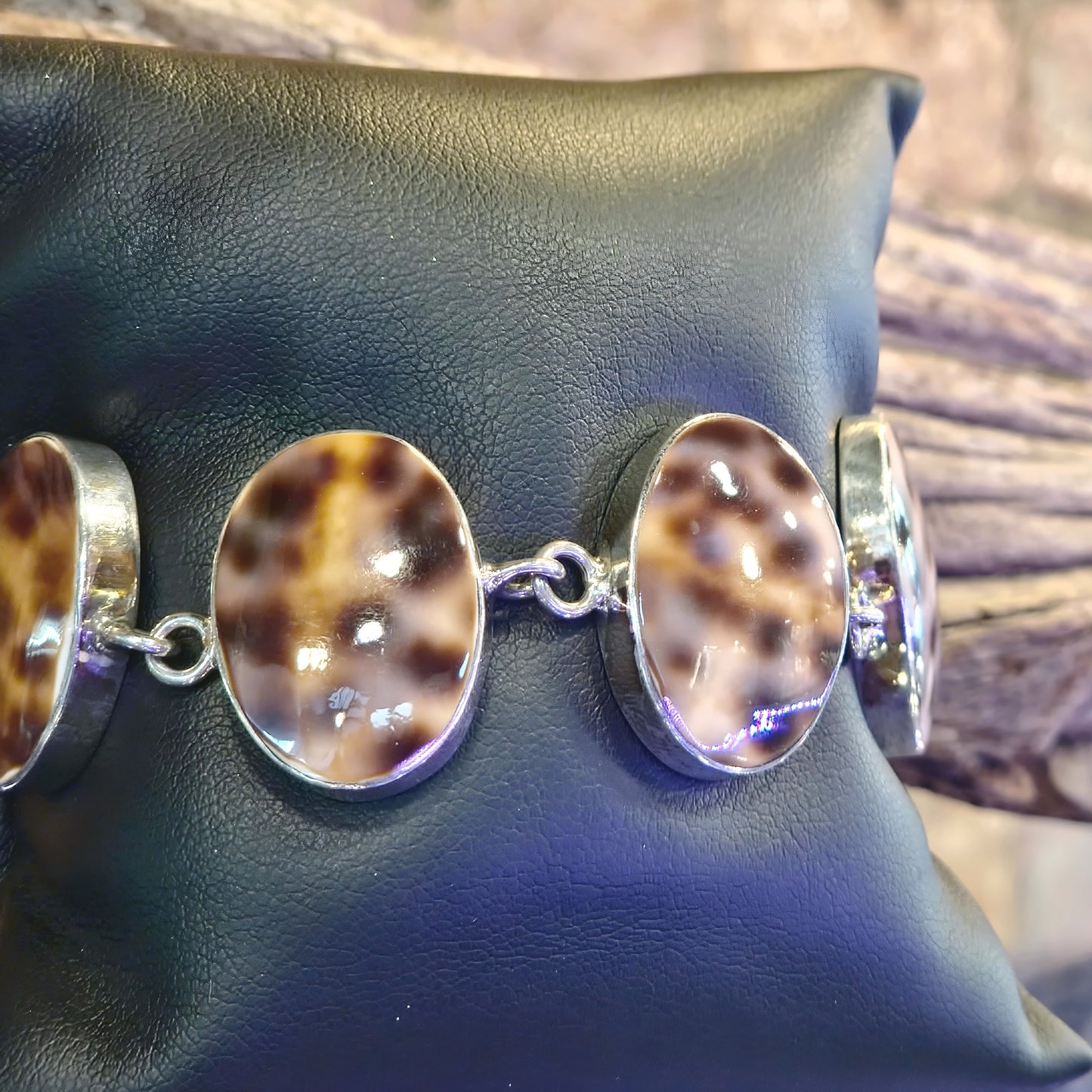Leopard Shell Bracelet
