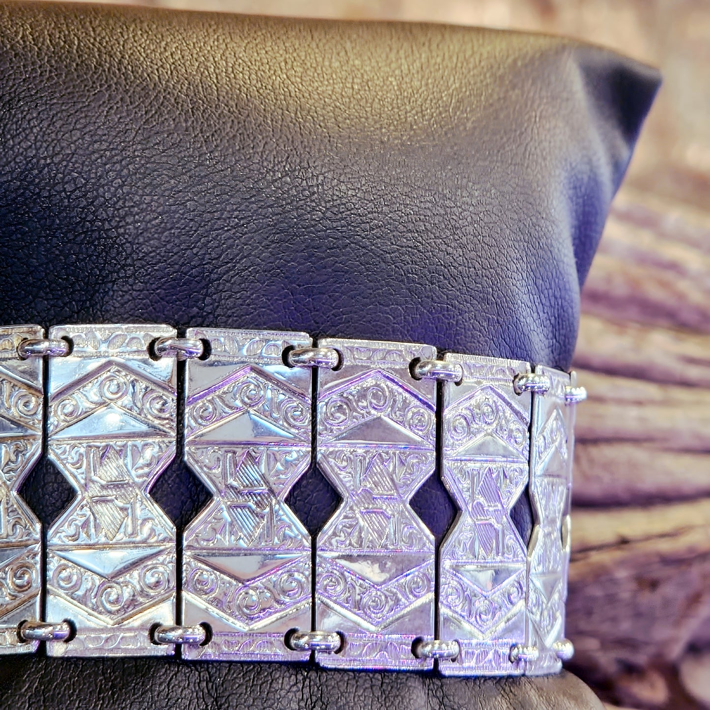 Estate Silver Link Bracelet