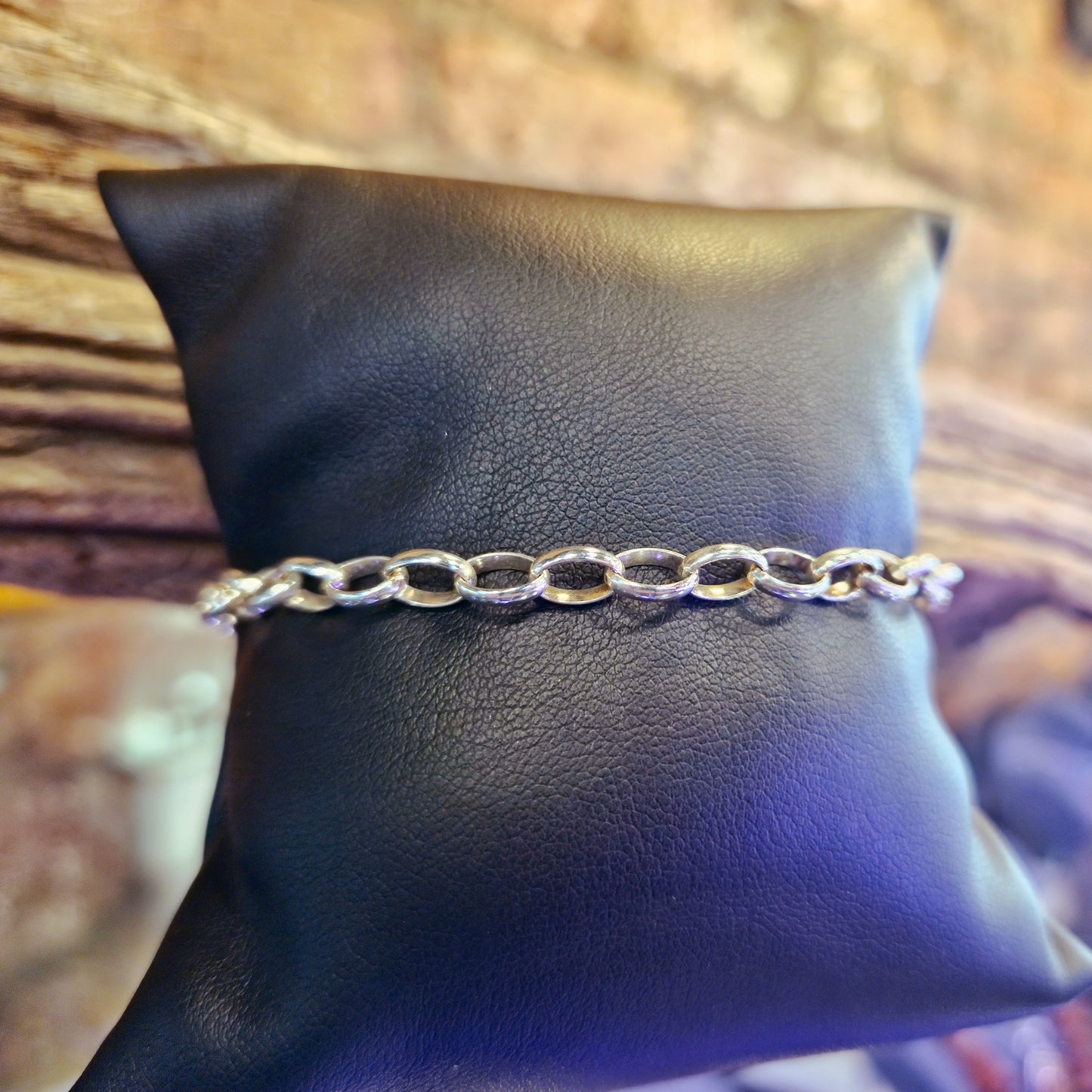 Silver Goldbear Charm Bracelet