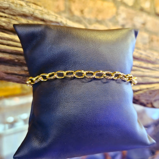 Gold Charm Bracelet