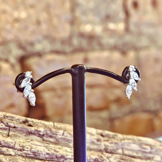 Marquise Stud Earrings