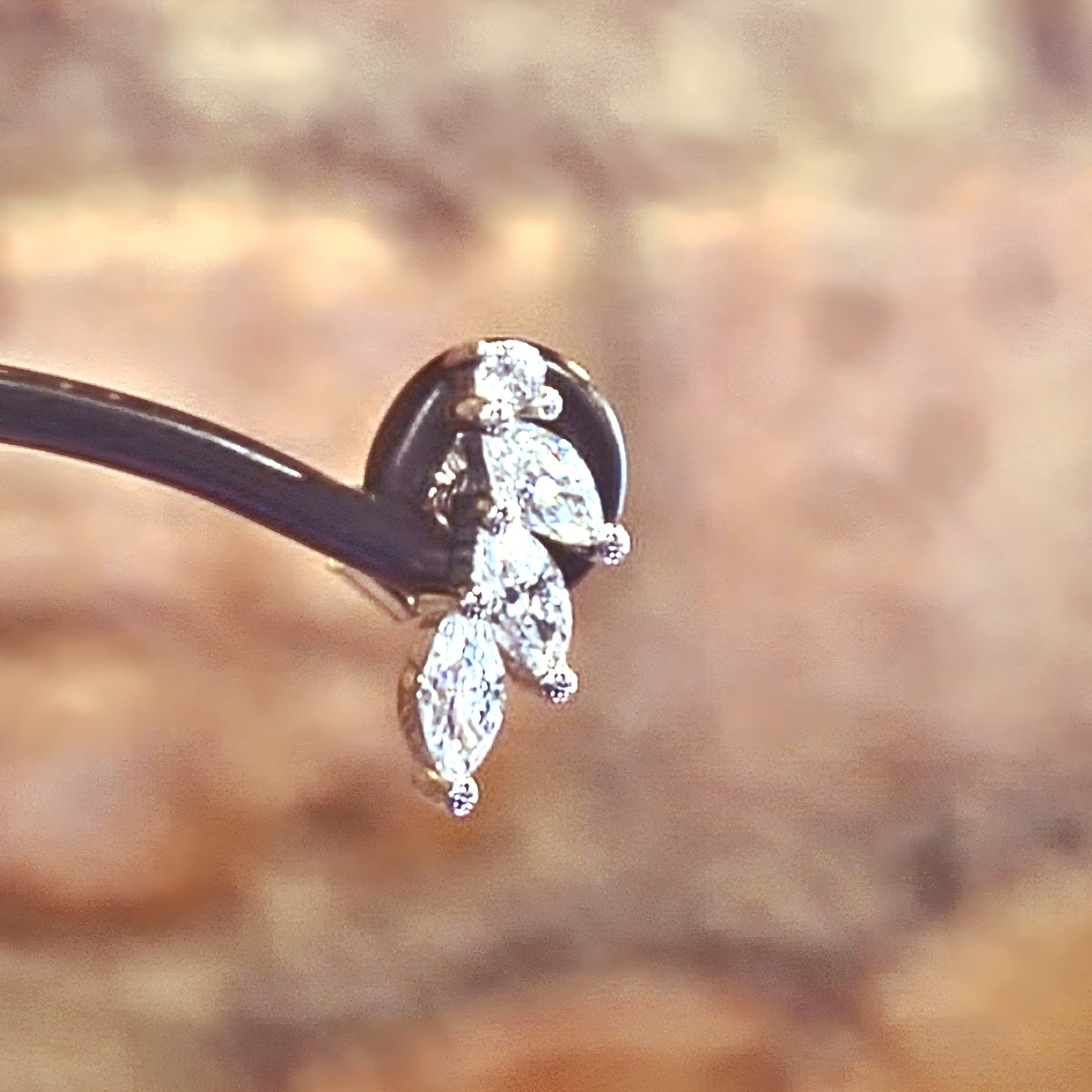 Marquise Stud Earrings