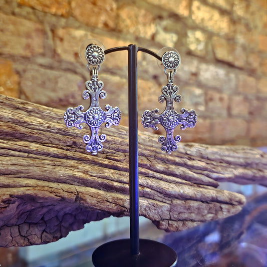 Cross Earrings