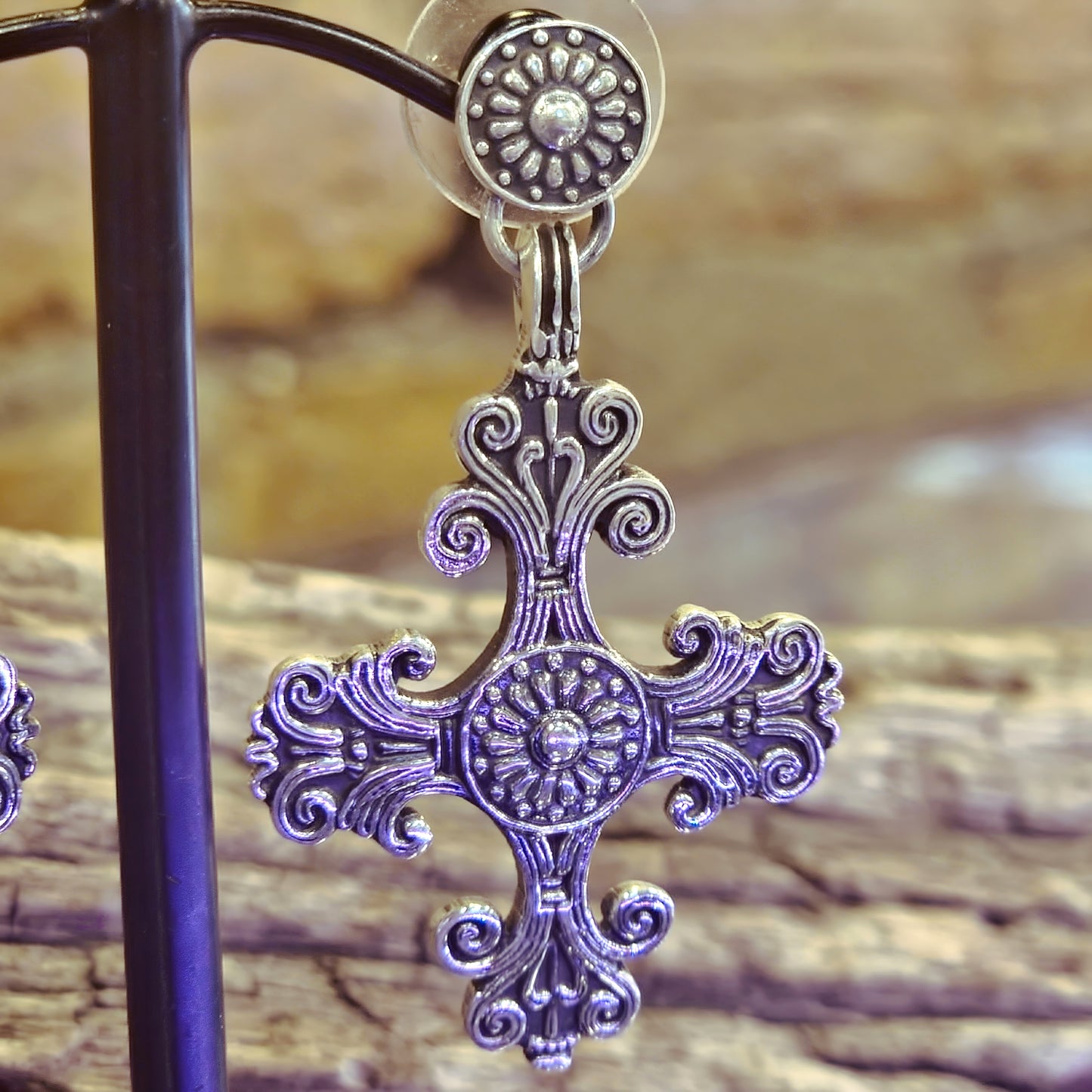 Cross Earrings