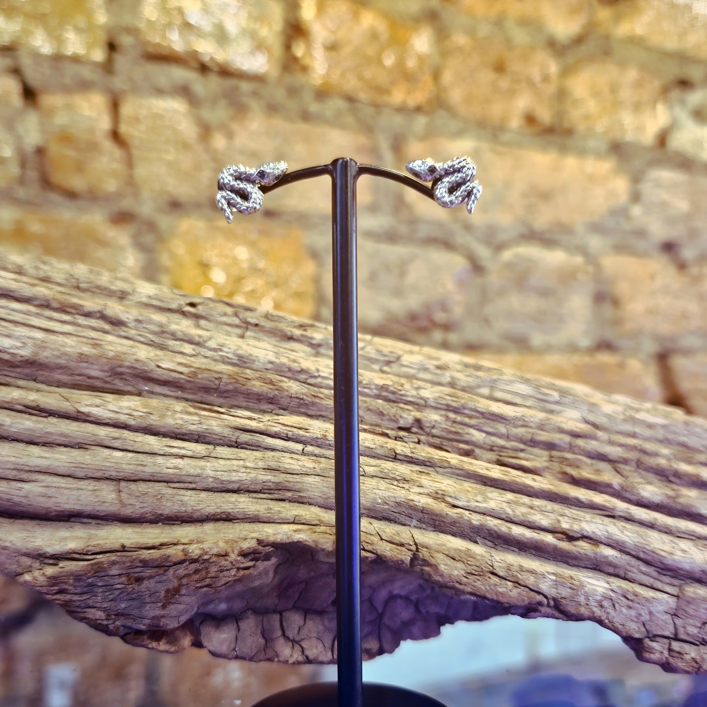 Snake Stud Earrings