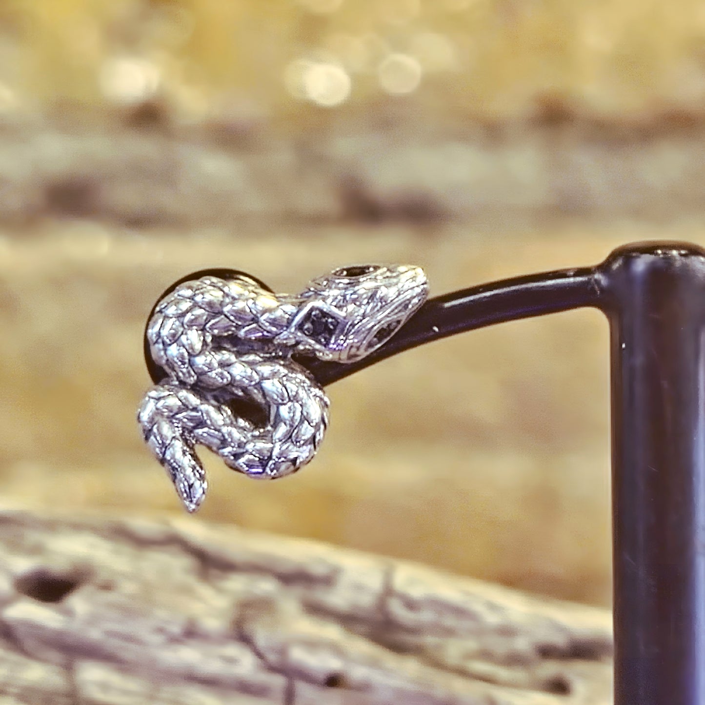 Snake Stud Earrings