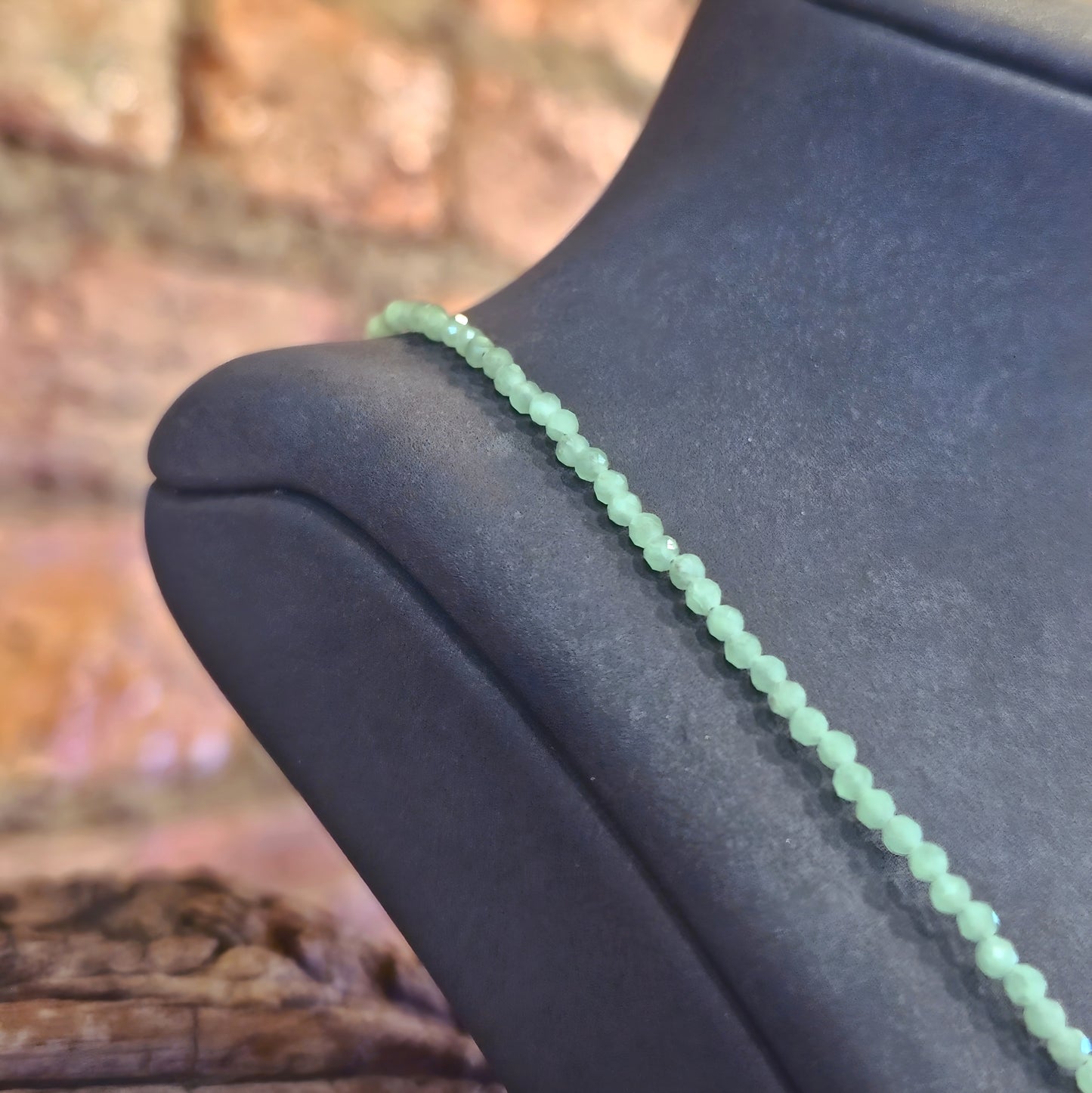 Prehnite Beaded Necklace