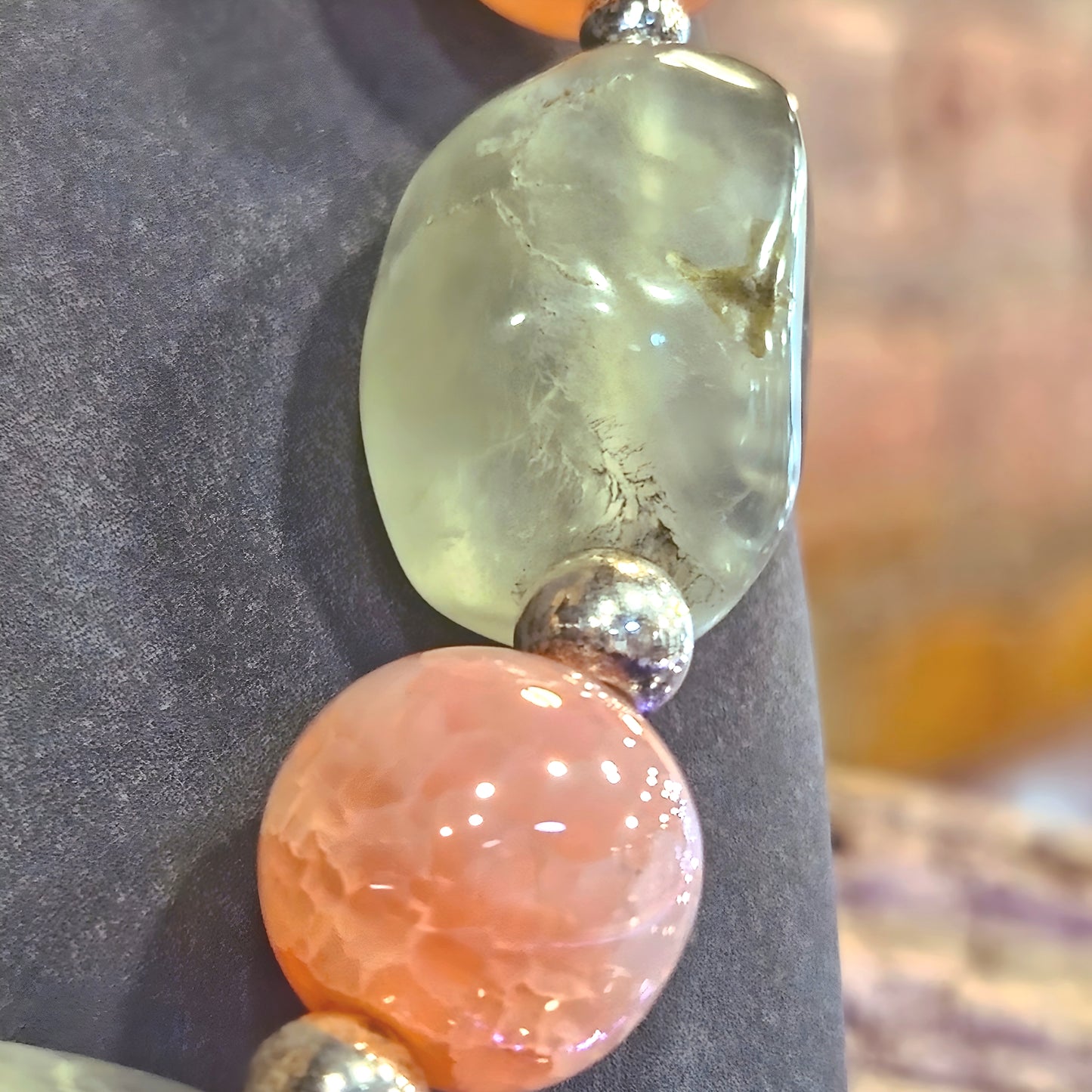 Quartz necklace