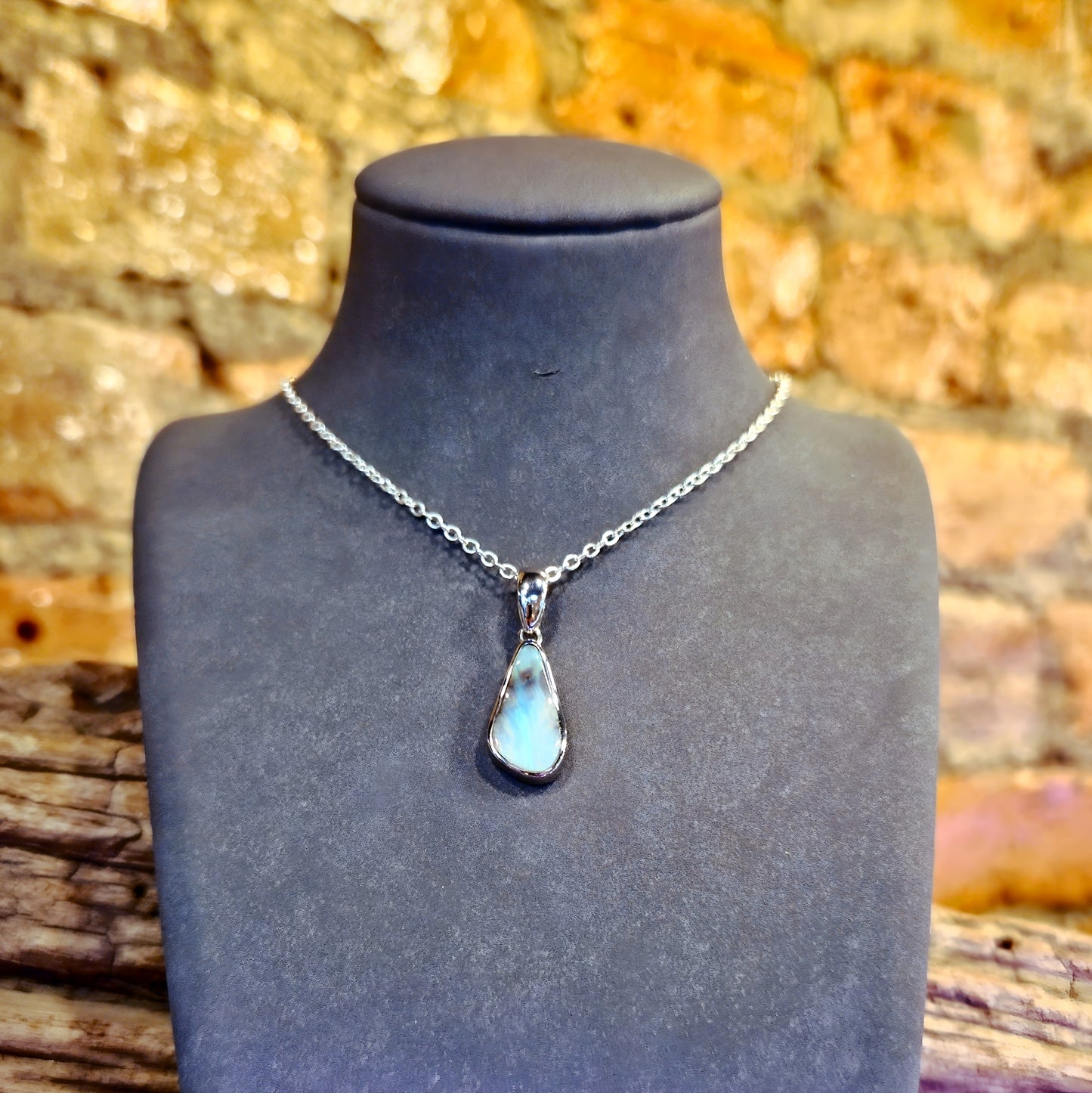 Queensland Boulder Opal Pendant