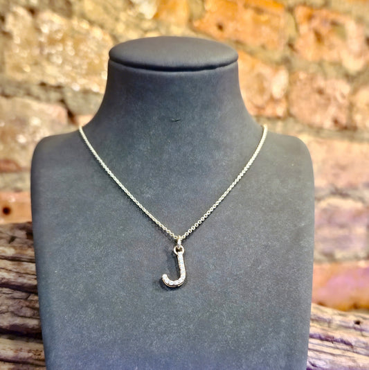 Letter “J” Necklace