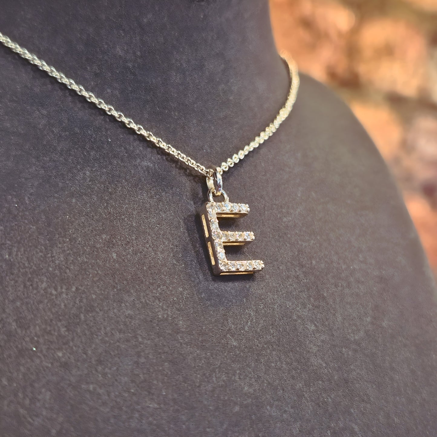 Letter “E”Necklace